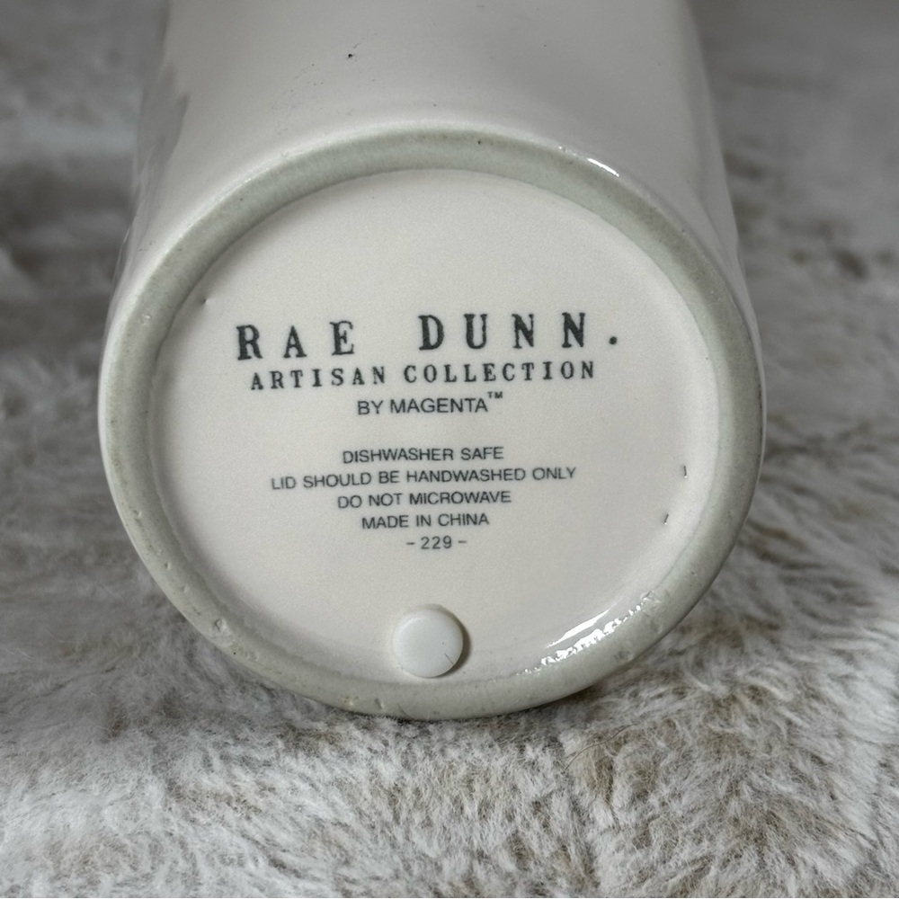 Rae Dunn The Graduate Travel Mug with Lid Artisan Collection Ceramic - Picture 4 of 7